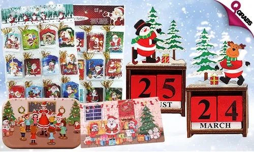 Christmas Goodies: Puzzle, Calendar, Name Cards!